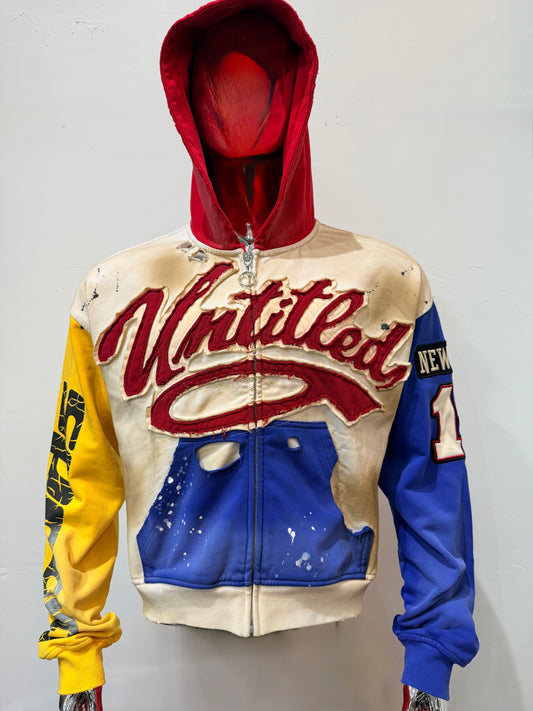 retro signal zip up